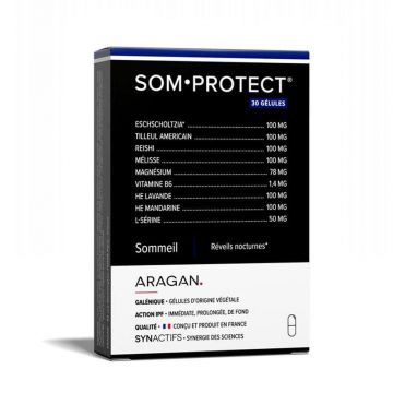 Aragan Synactifs SomProtect Somn 30 capsule
