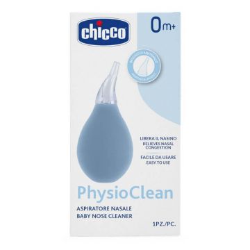 Aspirator nazal, + 0 luni, PhysioClean, 1 bucata, Chicco