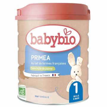 Babybio Primea 1 Lapte praf ecologic de la 0 la 6 luni 800g