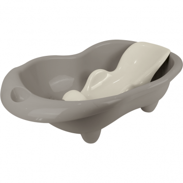 Cadita cu suport anatomic, Gri, Hippo, Dolu