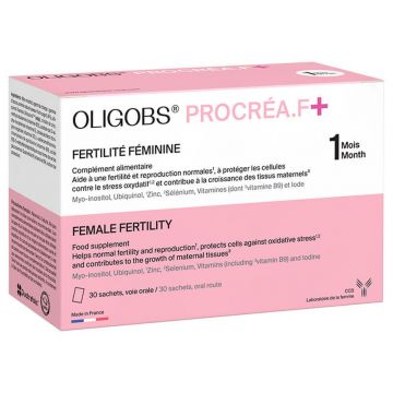 Ccd Oligobs Fertilité Procrea F 30 Gels + 30 Capsule