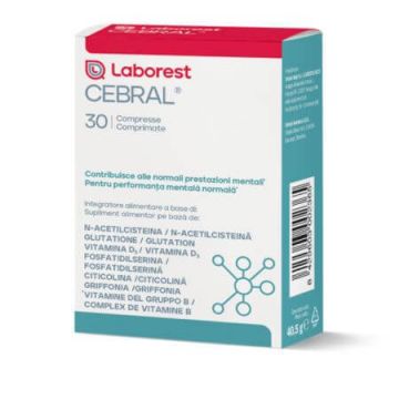 Cebral, 30 comprimate, Laborest Italia