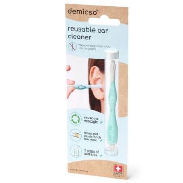 Dispozitiv reutilizabil pentru curatarea urechilor, Demicso