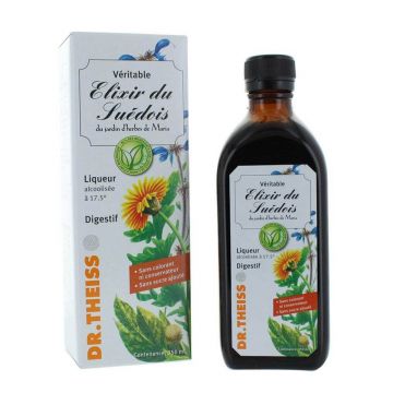 Dr. Theiss Naturwaren Elixir Du Suedois Organic - Liqueur 20° (20°) 350 ml