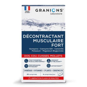 Granions Forte relaxare musculară 20 comprimate