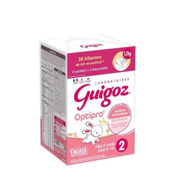 Guigoz Optipro Lapte praf 2 De la 6 luni 1,2 kg