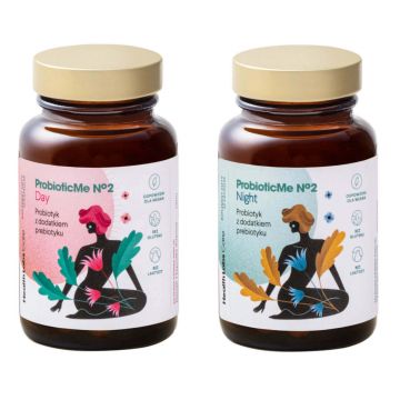 HealthLabs ProbioticMe No.2 Day+Night Probiotic, 60 capsule