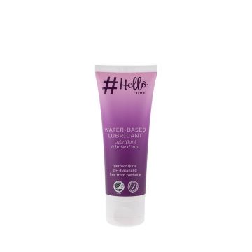 Hello Love Lubricant pe bază de apă Gel intim, 75ml