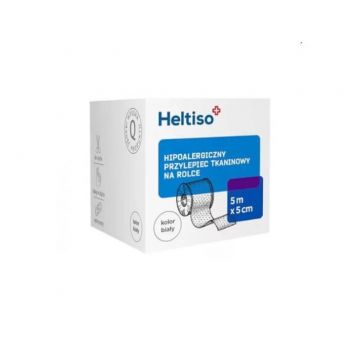 Heltiso, Pânză adezivă 5m x 5cm - Pe termen lung!