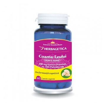 Herbagetica Coama Leului Lion s Mane x 60cps