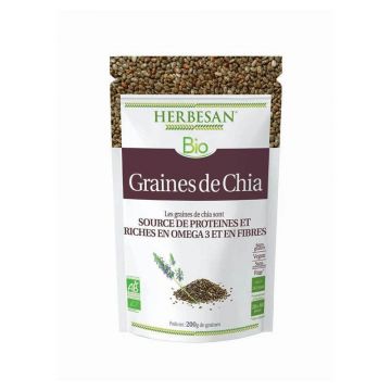 Herbesan Graines De Chia Bio 200g