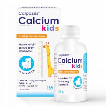 Home Trusa de prim ajutor Calpossis Calcium Kids, 165 ml