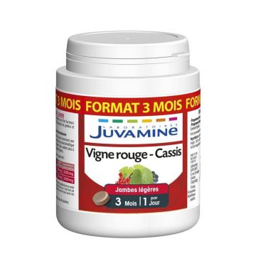 Juvamine Red Vine Black Currant Legs Light 90 Tablete