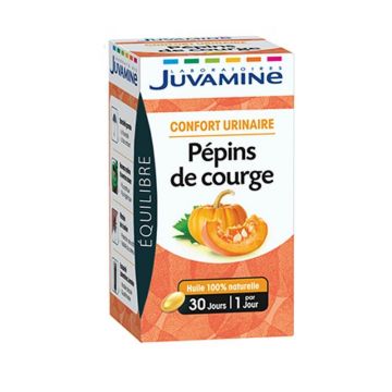 Juvamine semințe de dovleac Confort urinar masculin 30 capsule