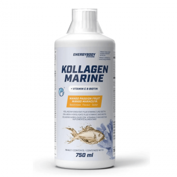 Kollagen Marine Energybody, Mango si Fructul pasiunii, 750 ml, Way Better
