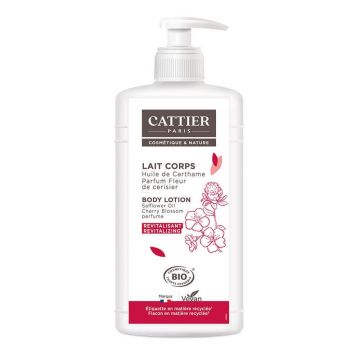 Lapte de corp revitalizant Cattier Parfum de flori de cireș 500ml