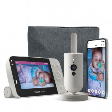 Monitor video conectat la aplicatie mobila, SCD953/26, Philips Avent