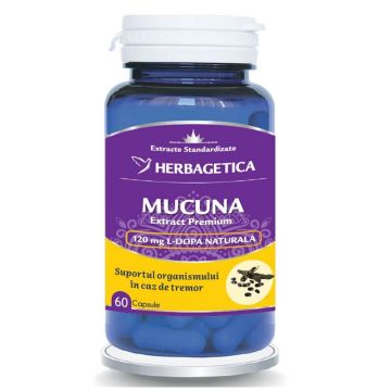 Mucuna, 60 capsule, Herbagetica