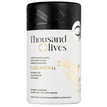 Oleocanthal, 30 capsule, Thousand Olives