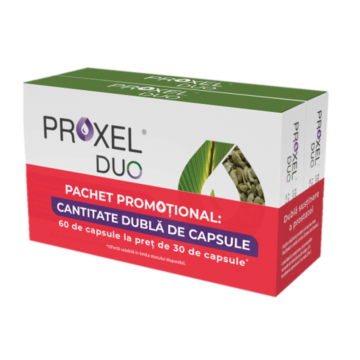Pachet Proxel Duo, 2x30 capsule, Naturpharma