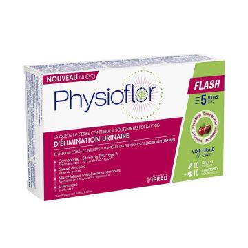 Physioflor Flash 10 capsule + 10 comprimate