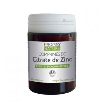 Propos'Nature Zinc citrat 60 comprimate