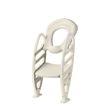 Reductor pentru toaleta cu scarita, Bej, Dolu