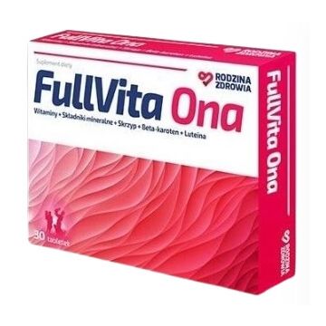 Sănătate de familie FullVita Ona 30 comprimate