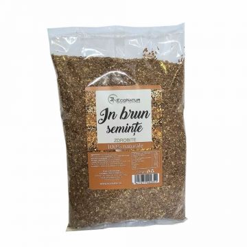 Seminte de In zdrobite, 500 g, Econatur