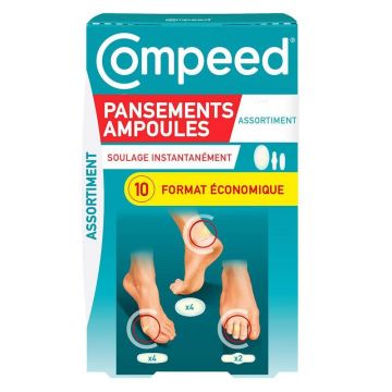 Set de pansamente pentru bășici Compeed x10