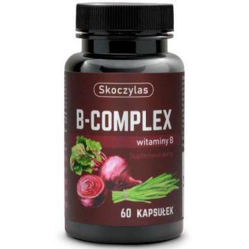 Skoczylas B-complex cu sfeclă roșie și extract de orz tânăr 60 capsule