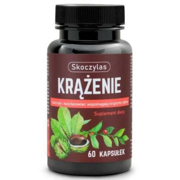 Skoczylas Circulație ruscus, diosmin, castan 60 capsule