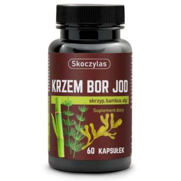 Skoczylas Siliciu, Bor, Iod 60 capsule