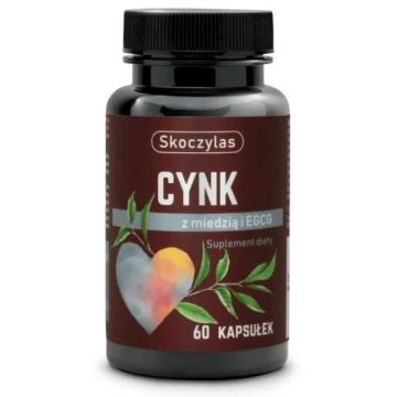 Skoczylas Zinc, cupru și extract de ceai verde (EGCG) 60 capsule