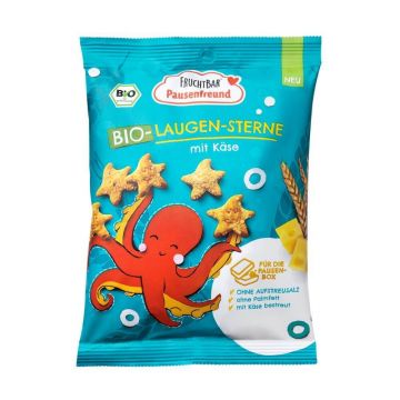 Snacksuri Bio stelute cu branza, +3 ani, 70 g, Frucht Bar