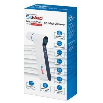 Termometru pentru frunte și ureche SilMed PG-IRT1603, 1 buc