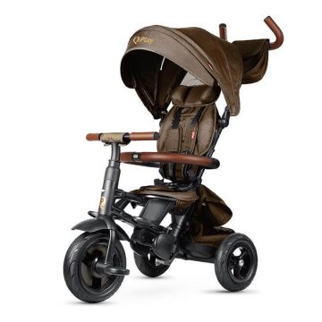 Tricicleta pliabila Rito Deluxe, 10 luni+, Maro, Qplay