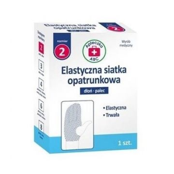 Trusă de prim ajutor ABC Plasă de bandaj, elastic mărimea 2, 1 buc