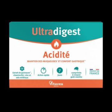 Ultradigest Acidite, 14 tablete masticabile, Vitavea