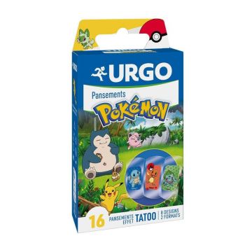 Urgo Medicamente Pokémon Tatuaj Efect x16