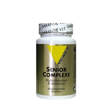 Vit'All+ Senior Complexe Multi-vitamine & minerale 60 comprimate
