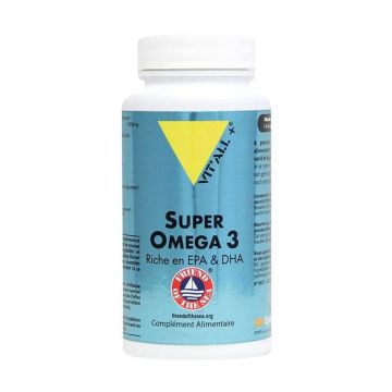 Vit'All+ Super Omega 3 bogat în EPA și DHA 30 capsule