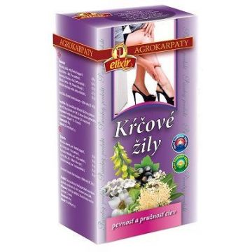 Agrocarps vene varicoase ceai de plante produs natural pur pliculețe 20 x 2 g