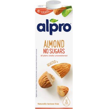 Alpro băutură de migdale neîndulcită 1 l