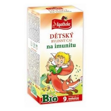 Apotheke Bio Ceai de plante pentru copii pentru imunitate, 20 x 1,5 g
