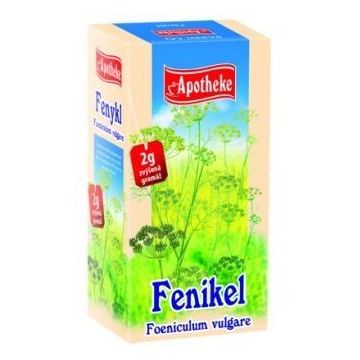 Apotheke Pungi de ceai de fenicul 20 x 2 g
