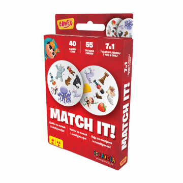 Carti de joc Match It, 5 ani+, Gamex
