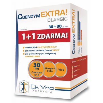 Coenzima extra! CLASSIC 30 mg - DA VINCI, 60 capsule