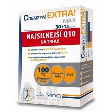 Coenzima extra! COENZYM EXTRA MAX 100 MG - DA VINCI 45 capsule