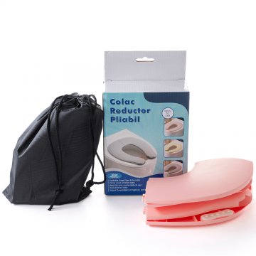 Colac reductor pliabil, + 18 luni, Roz, 1 bucata, Kidscenter